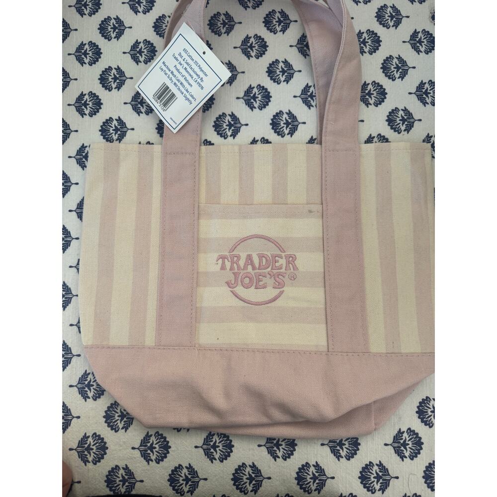 Disney Striped Marie Toulouse Berlioz Custom Made Trader Joes Mini Tote - Picture 6 of 6
